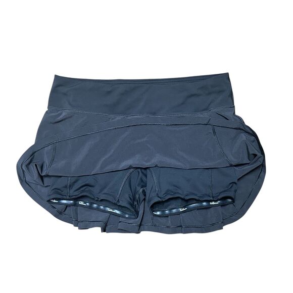 Lululemon, "Circuit Breaker Skirt II,"Women's Skort, Size 6, Black, Used - Picture 3 of 12